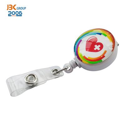 China Pen Holding Students Nurse Adjustable Pull Badge Reels Elastic Pen Holder Safety Loop Syringe Bottle Holder for sale