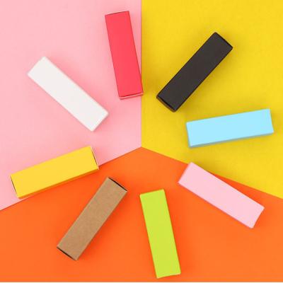 China Custom Wholesale Disposable Logo Colorful Lipstick Box Lip Gloss Paper Box For Cosmetics Packaging for sale