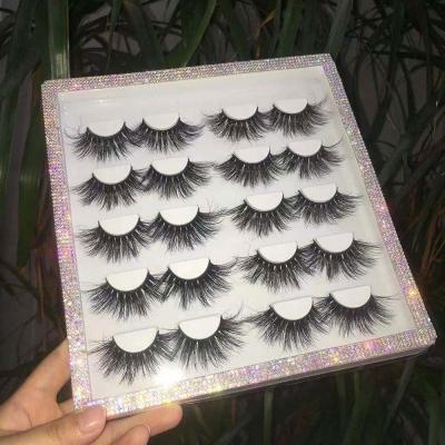 China Long Best Natural Bulk Mink Lashes Luxury 3d Mink Lashes Super Fluffy False Mink Lashes Different for sale