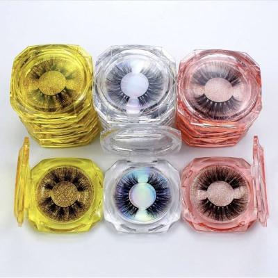 China 25-30 Times Best Selling False Eyelash Synthetic Lash 25mm 5d 3d Mink Eyelashes 3D Silk Eyelash Seller for sale