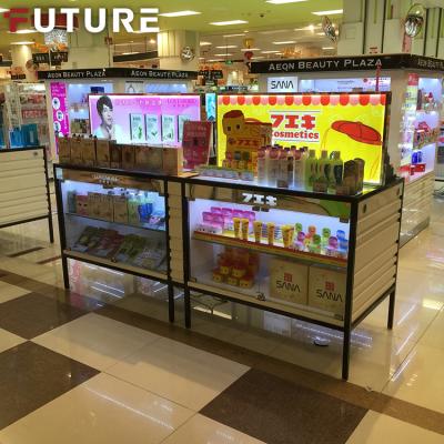 China Store Optical Retail Cosmetic Racks Display Stand Furniture Rack For Eyelashes Display Portable Cosmetic Exhibition for sale