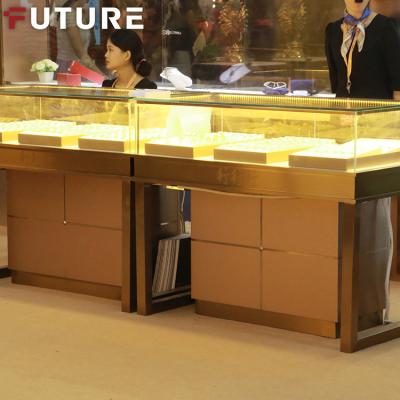 China Shop Retail Jeweler Optical Showroom Designs Counter Furniture Jewelery Showcase Jewelery Store Display Jewelery Shop Interior Design for sale