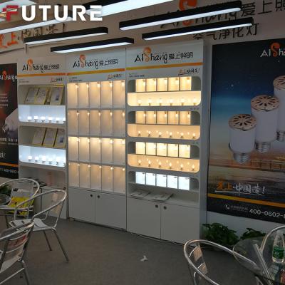 China Optical Store Lighting Retail Display Cabinet Furniture Display Counters Cabinet Lighting Showcase for sale