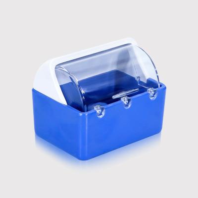 China CLASSIC Hot Selling Plastic Smell Proof Ashtray With Clear Windproof Square Logo Custom High Quality Plastic Ashtray Cover for sale