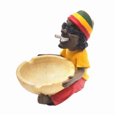 China Cartoon New Arrival Resin Ashtray Unique Design Ashtray For Gift Present 74mm Diameter Resin Ashtray For Smoking for sale