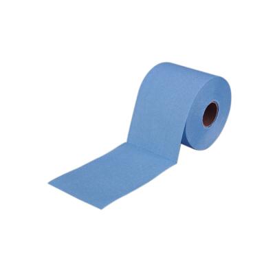 China Sustainable High Grade Heavy Duty Absorbent Wipes Roll Dust Free Paper For Cleaning for sale