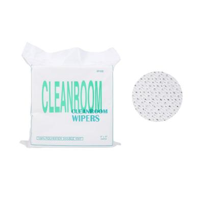 China Newest Sustainable Hot Sale Polyester Cleanroom Wiper Non-dust Cloth for sale