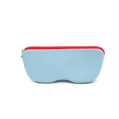 China Factory Custom Personalized Luxury Reusable Waterproof Soft EVA Silicone Sunglasses Case For Casual for sale