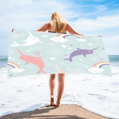 China Wholesale Custom Square Microfiber Octopus QUICK DRY Beach Towel For Beach for sale