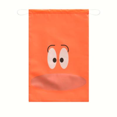 China Fashion new arrival travel cartoon storage drawstring waterproof semi-transparent makeup bag for outdoor activities for sale