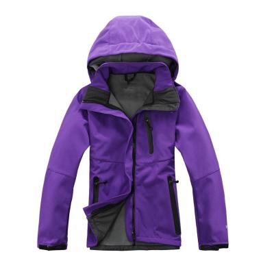 China Viable Women's Softshell Jackets With Hood Full Zip Polar Fleece Jacket for sale