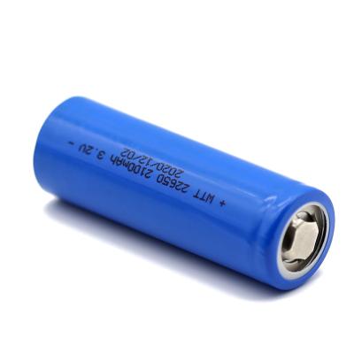 China Toys Excellent Performance Lithium Ion Batteries 22650 3.2V 2100mAh Cell For Golf Cart for sale