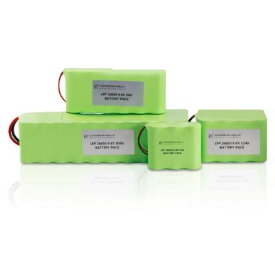 China Rechargeable Deep Cycle Battery OEM Li-ion Battery Pack 3.2V 9.6V 118650 32650 26650 26500 Lithium Ion Battery Packs for sale