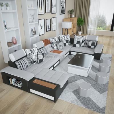 China Expandable New Product Material European Style Flooring With Modern Leather Recliner Set Furniture Covers And Sofa In Bedroom for sale