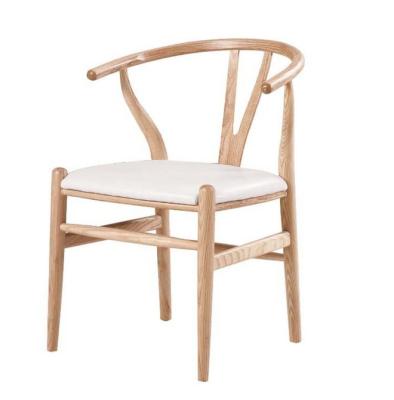 China (Other) Adjustable Northern European Y Style Rattan Dining Solid Wood Dining Chairs Wishbone J Hans Wegner Chair for sale