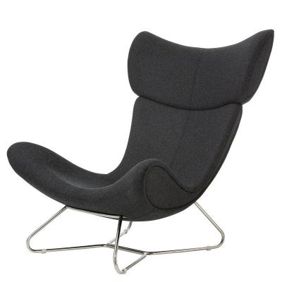 China Home Furniture Designer Adjustable Fiberglass Living Room Leisure Leather Accent Imola Chair (Other) for sale