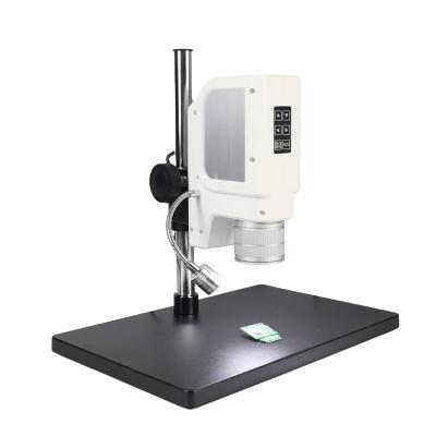 China EMS106 1200W Digital Microscope For Soldering Electronic Continuous Zoom 0.7X~4.5X Microscope Amplification Video Magnifier EMS106 for sale