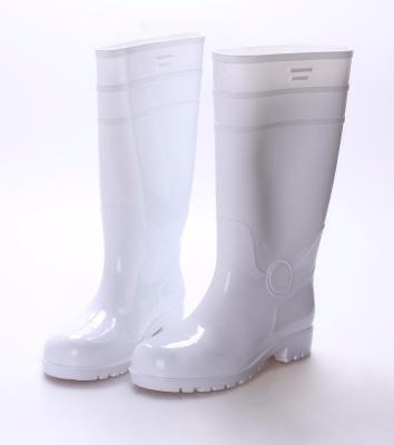 China Cheap White Steel Toe Boots, Water Shoes, PVC Medical Rubber Boots for sale