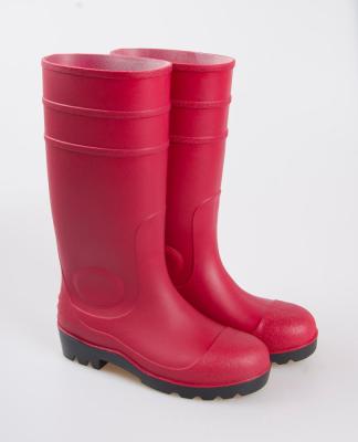 China Work Steel Active Shoes Toe Safety Shoes Sensational Color Anti-Sensational Rain Boots for sale