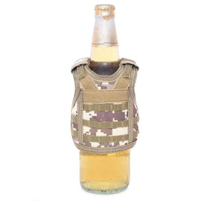 China Wine Capsule Beer Life Vest Beverage Cooler Mini Tactical Molle Tactical Vest for sale