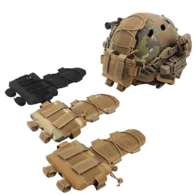 China Sports Counterweight Recycling Bag Hunting Outdoor Tactical Accessories Counterweight Pouch MK2 Helmet Bag for sale