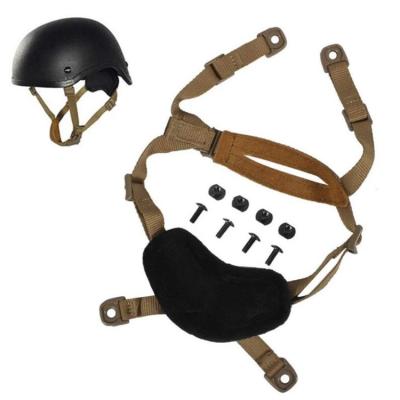 China New Design Lightweight Mandibula Para Casco Militar Hunting Helmet Accessories Militar Tactical Adjustable Chin Strap Helmet for sale