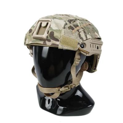 China Durable Light Weight Mesh Fabric Camouflage Tactical AF Tactical Helmet Customized Cover Device for sale