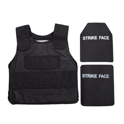 China Custom Strike Face Hot Sale Logo Tactical CS Game PE Black Plate Hard Armor for sale