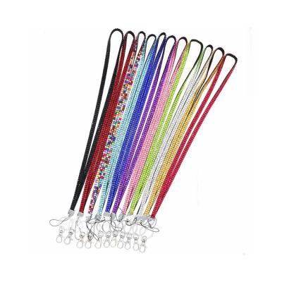 China Promotion High Standard Customized New Rhinestone Lanyard Promotional Lanyards for sale