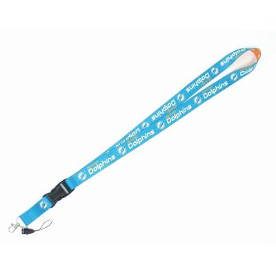 China Fashiontable nfl Football Team Lanyard Key Chain Wrist Reversible Carabiner Wholesale Adjustable Authorized Multifunctional Strap for sale