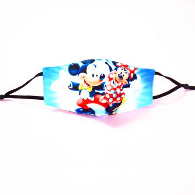 China Eco-friendly reusable maskss eco-friendly fabric elastic kid designer facemask for sale