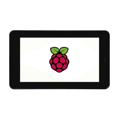 China 7inch Capacitive Touch Display For Raspberry Pi With Front Camera Resolution 800 * 400 Case And 5MP DSI 19.7*11.4 Protection for sale