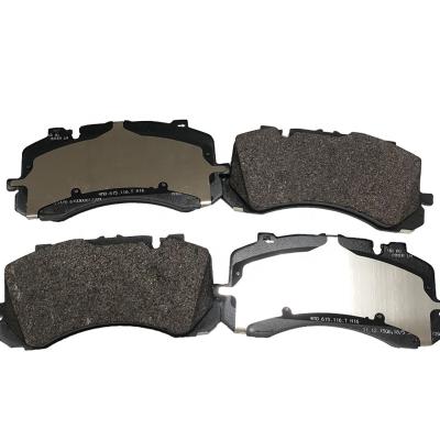 China Brake Pads Set Automotive Parts Wholesalers For Bentley Bentayga 4M0698151AK Standard Size for sale