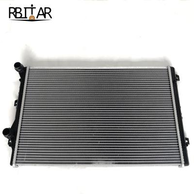 China Automotive Parts Car Parts Aluminum Intercooler Radiator Spare Parts OEM 1K0121251B For Skoda for sale