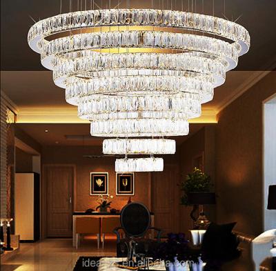 China Hotel Zhongshan Guzhen Hanging Led Kristal Light Fixture Chandelier for sale