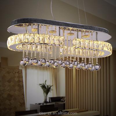 China Homes Living Room Bedroom Haning Lamp Chandelier Led Para Casa Lamparas De Cristal for sale