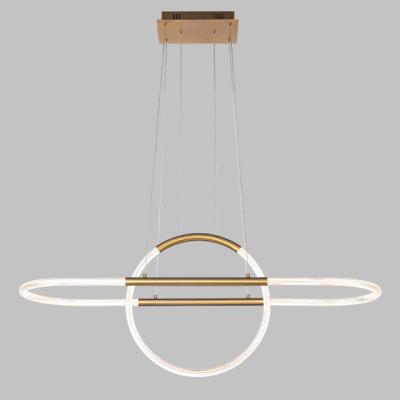 China Contemporary Style Nordic Simplicity Aluminum Pendant Light Outdoor Mounted Decorative Chandelier For Living Room for sale