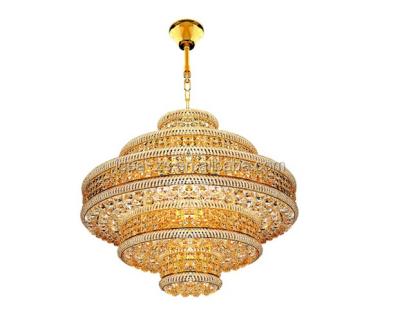 China C96044 indoor large modern crystal chandelier, large hotel crystal chandelier, luxury crystal chandelier lamp for sale