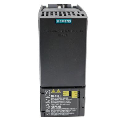 中国 compact converters frequency 6SL3210-1KE11-8AF2 rated rated power 0.55kw IP20 / OPEN TYPE PLC band voltage 400V filter 6SL3210-1KE11-8AF2 販売のため