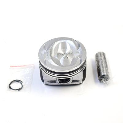 China High quality aluminum alloy enine EA111 parts piston for Lavida 1.4T OE 03C 107 065 BG for sale