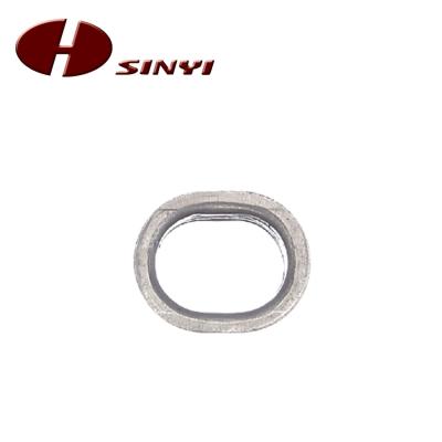 China Nickel Free Metal Custom Eyelets E254 Oval Grommet for sale