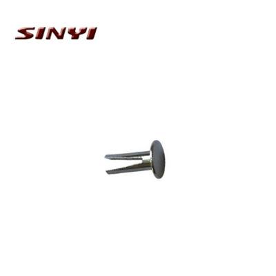 China Bifurcated Leather Split Brass Rivets For Leather for sale