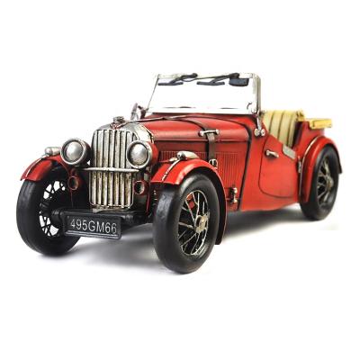 China Vintage Metal Car Model 1949 Europe For Home And 1:12 Old Car Classic Model Desktop Decor Scale Best Collectible Gifts for sale