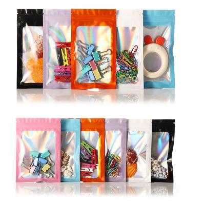 China Recyclable Colorful Ziplocked Self Seal Packaging Bag Aluminum Foil Bags Custom Logo Printing Plastic Packaging Bag Various Sizes Available for sale