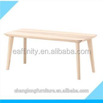 China Modern Design Wooden Tea Table Side Solid Wood Table for sale