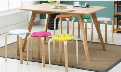 China stool home & Excellet KS-14 Ottoman Quality Modern Dressing Table Wooden Stools for sale