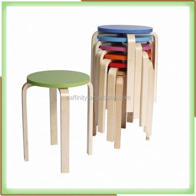 China stool home & KS-14 Ottoman Factory Price Bentwood Wooden Bar Stools for sale