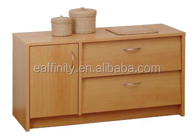 China Easy Assemble Simple Modern Style MDF/PB Bookcase, Wooden Shoe Cabinet for sale