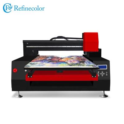 China Automatic Cotton T-shirts Printer 60*90 Size UV ​​Double Heads UV Printing Machine DTG Inkjet Printer Prices For Phone Case XP600 for sale