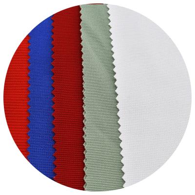 China Ottoman Polyester Spandex Double Jersey Fabric Heavyweight Plain for sale